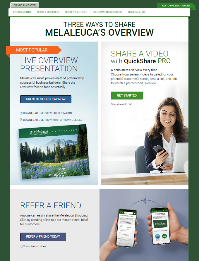 Melaleuca Overview